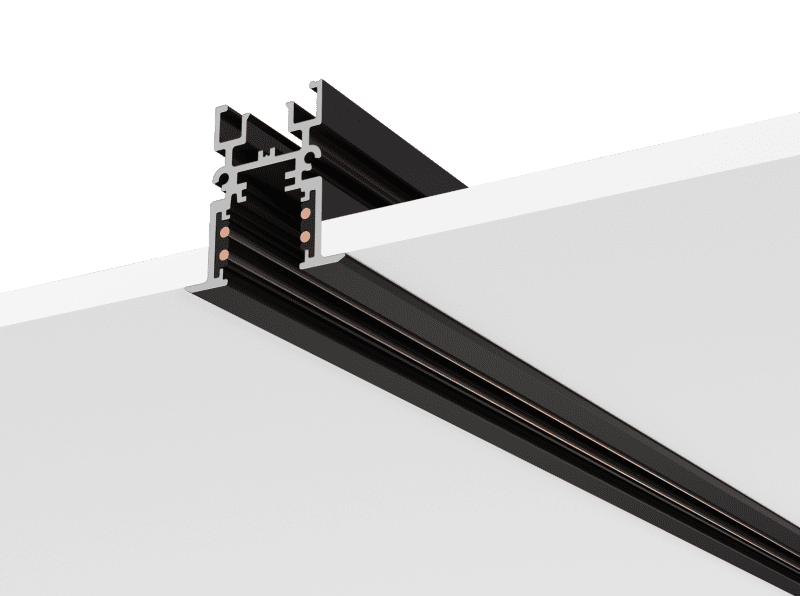 Wever Ducre TRACK PROFILE RECESSED 1-PHASE - 3 metri bianco - immagine 4