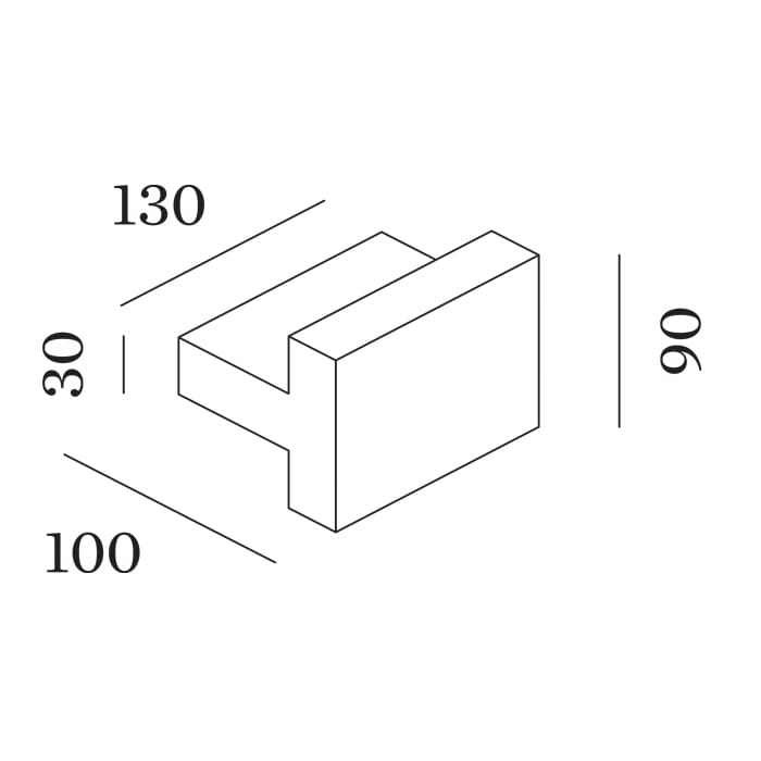 Wever e Ducrè PALOS 2.0 parete 2700k - alluminio anodizzato - outdoor - immagine 3