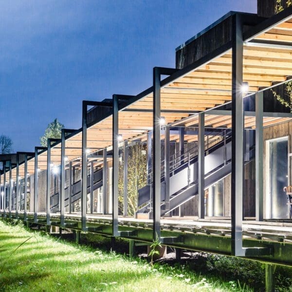 Wever e Ducrè TUBE 1.0 PAR16 parete 3000k - nero - outdoor