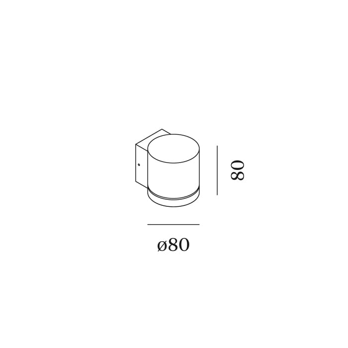 Wever e Ducrè TUBE 1.0 PAR16 wall 3000k - white - outdoor - Image 3