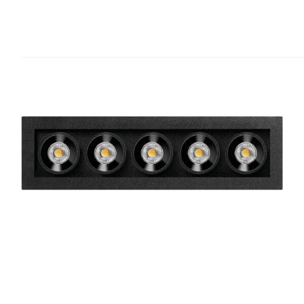ArkosLight BLACK FOSTER MICRO 5 3000k - ceiling recessed - matte black