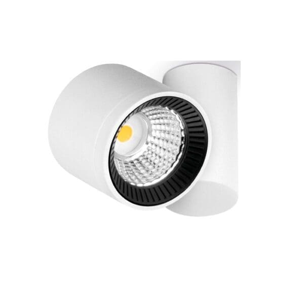Arkoslight MAGNETIC IO MICRO 40º 3000K - ceiling recessed- textured white