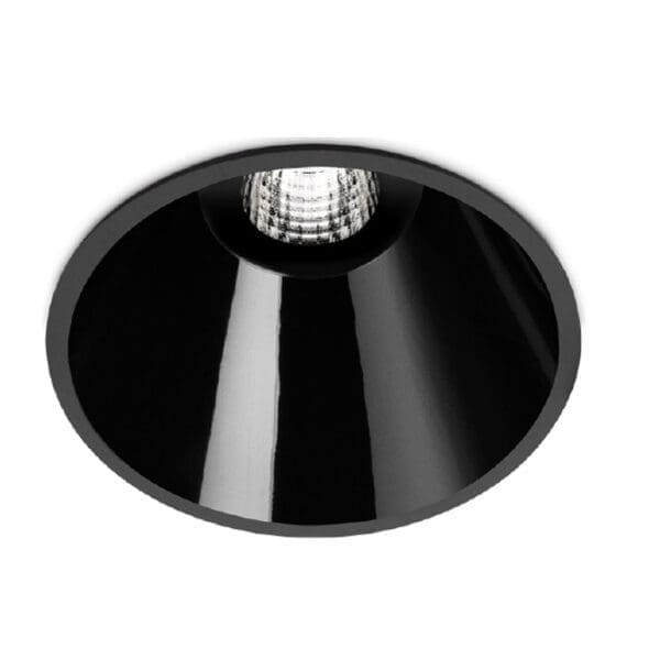 Arkoslight SHOT LIGHT BIG 3 SPOT 3000K 18° - incasso a soffitto - nero