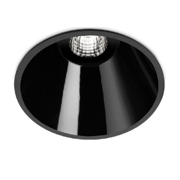 Arkoslight SHOT LIGHT BIG IP65 3 FLOOD 3000K 50° - incasso a soffitto - nero - outdoor