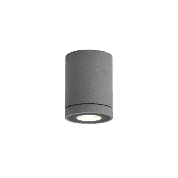 Wever & Ducrè - Tube Carré Outdoor Ceiling Surf 1.0 LED 3000K - Grigio