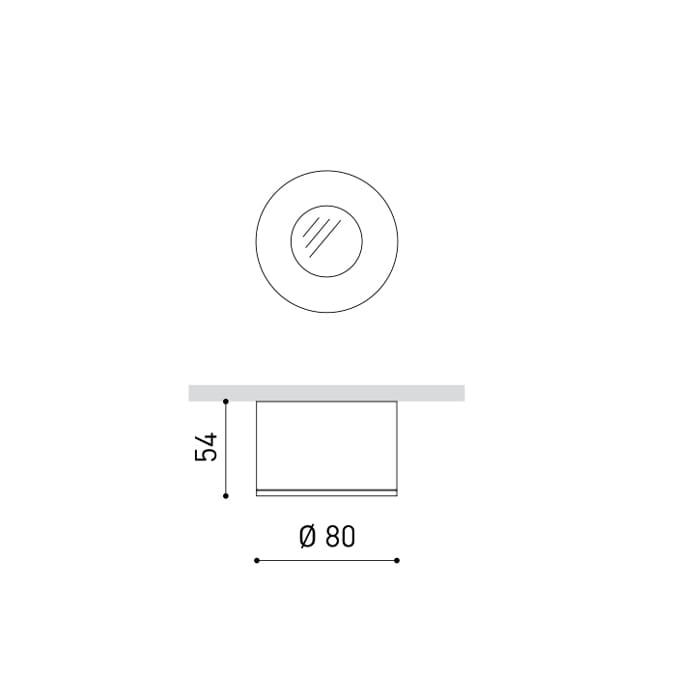 Arkoslight PUCK M - 3000K - textured white - Image 3