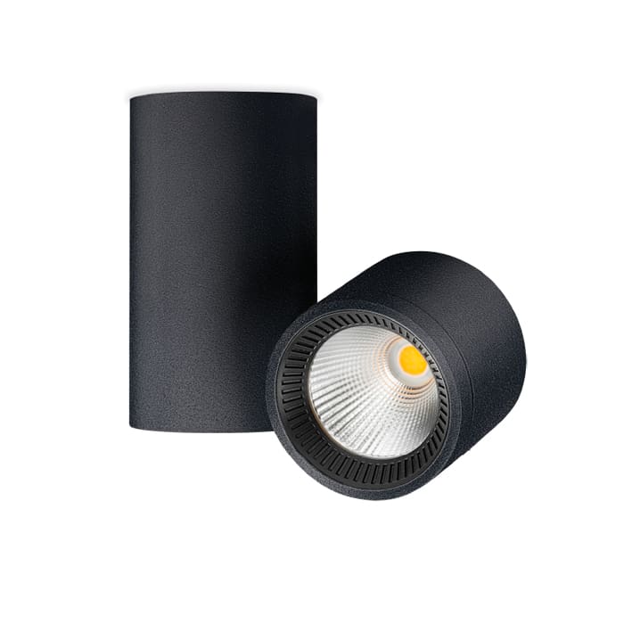 Arkoslight IO SURFACE 30º - 3000K - nero strutturato