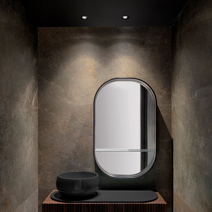 ArkosLight PUCK RECESSED IP54 S 3000K - textured white - Image 2