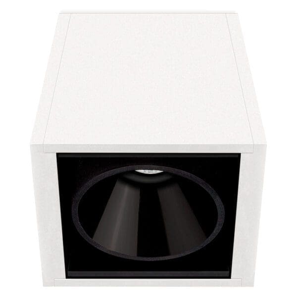 Arkoslight BLACK FOSTER SURF 1 FLOOD 3000K - ceiling - textured white