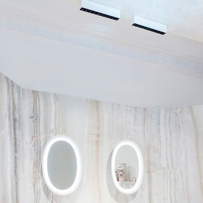 Arkoslight BLACK FOSTER SURF 2 SPOT - 3000K - textured black - Image 2