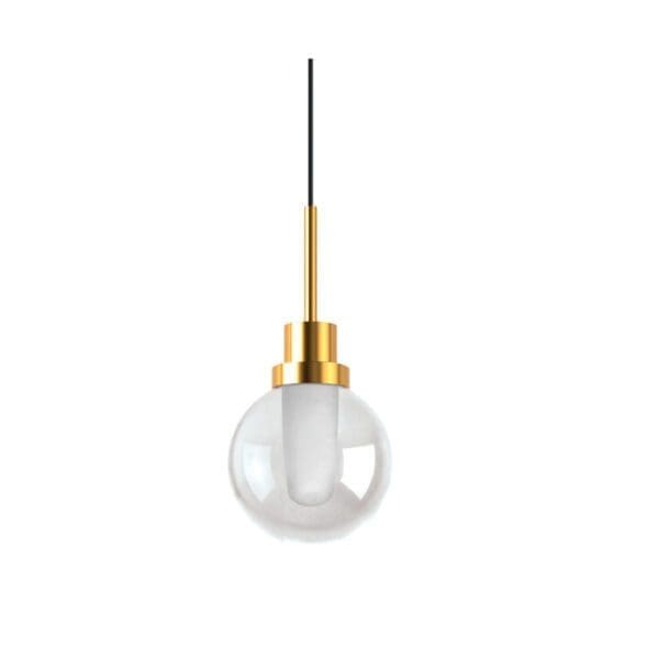 Arkoslight ALASKA BIG WIRE TRIMLESS 2M 3000K - sospensione - oro spazzolato