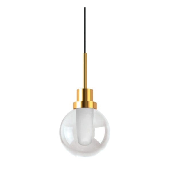 Arkoslight ALASKA BIG WIRE TRIMLESS 5M 3000K - sospensione - oro spazzolato