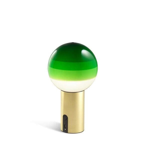 Marset DIPING LIGHT PORTABLE verde ottone