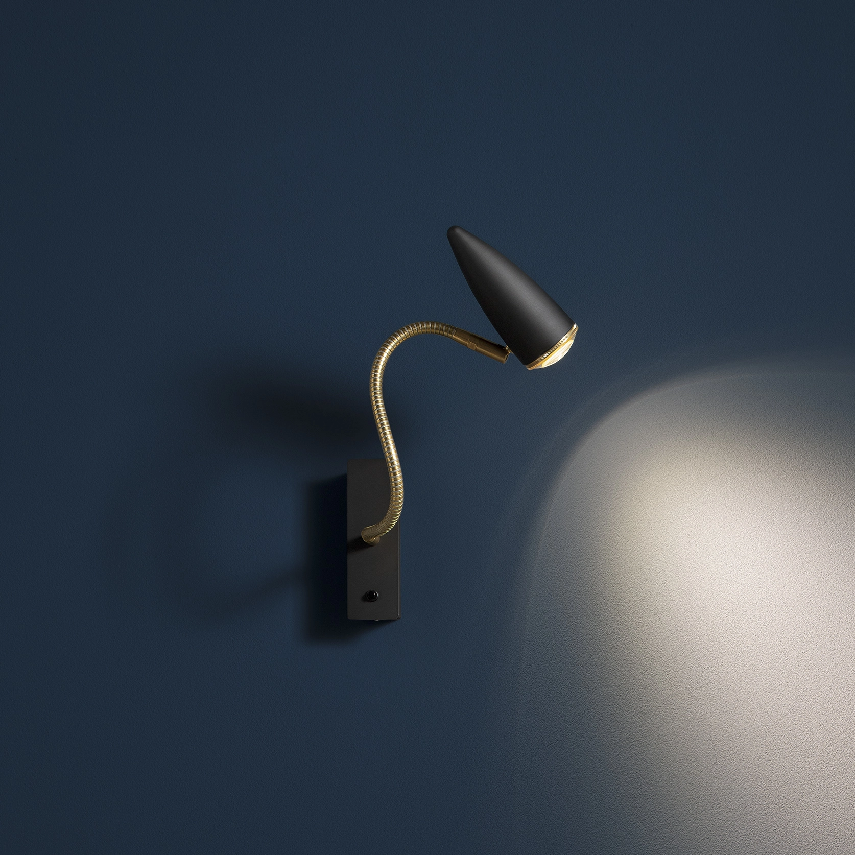 Catellani & Smith CICLOITALIA Flex W1 - parete - nero - immagine 2