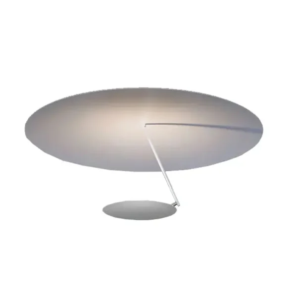 Catellani & Smith LEDERAM C180 - ceiling - shade white/white, white rod, white disc, white base