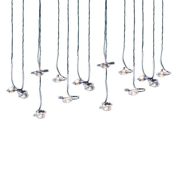 Catellani & Smith JACKIE O CHANDELIER 20 - suspension - nickel