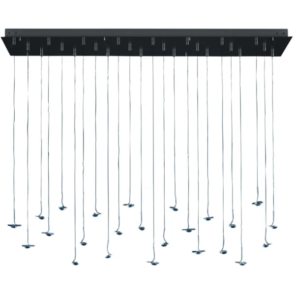 Catellani & Smith JACKIE O CHANDELIER 20 - suspension - nickel