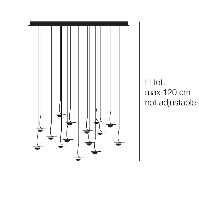 Catellani & Smith JACKIE O CHANDELIER 24 - suspension - nickel - Image 3