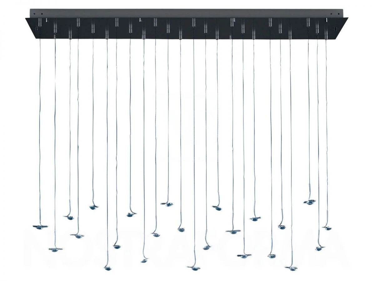 Catellani & Smith JACKIE O CHANDELIER 24 - suspension - nickel