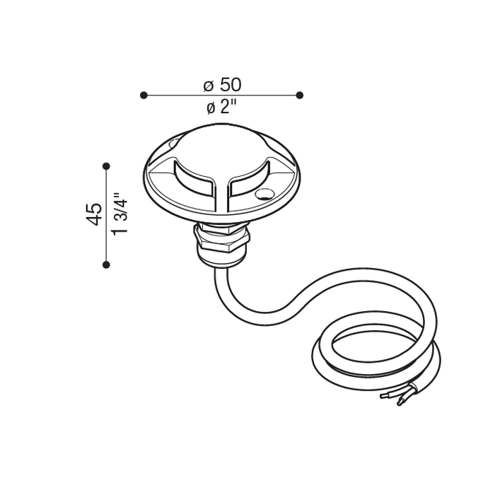 LOMBARDO CNC 49 C4L 4000K - recessed floor, floor - gray - outdoor - Image 3