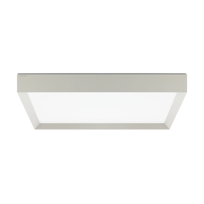 LOMBARDO Flo Q 500 3000K - parete o soffitto - grigio - indoor
