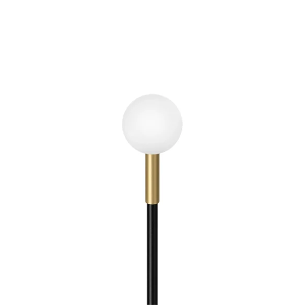 LOMBARDO LINFA O 120 3000k 3V - floor - black and brass - outdooor