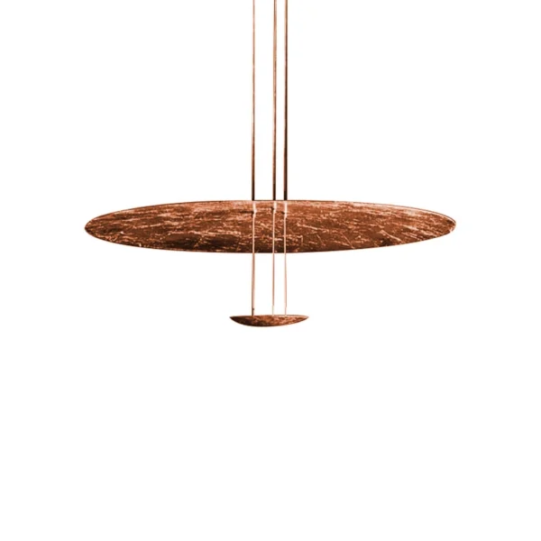 Catellani & Smith MACCHINA DELLA LUCE MOD. B - suspension - copper coloured leaf