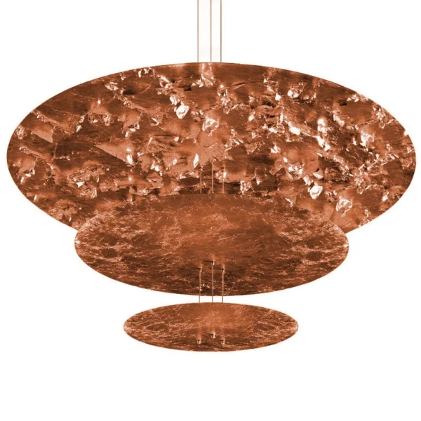 Catellani & Smith MACCHINA DELLA LUCE MOD. C - suspension - copper coloured leaf