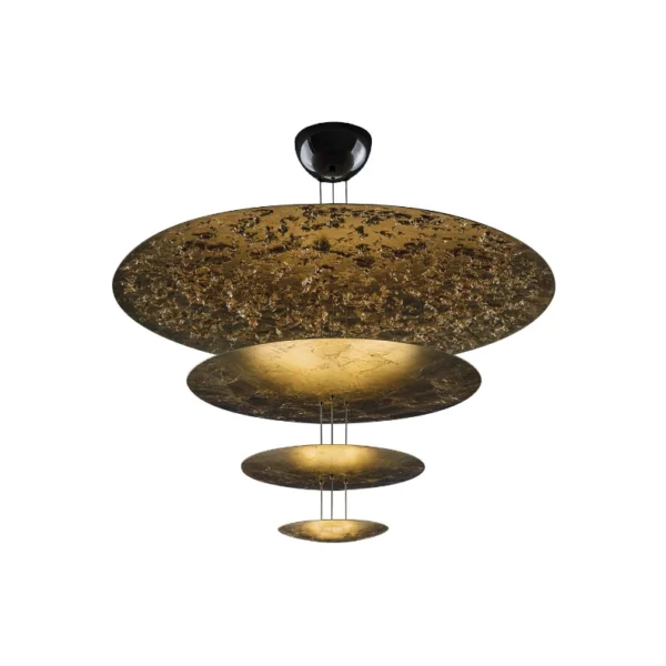 Catellani & Smith MACCHINA DELLA LUCE MOD. F - suspension - gold coloured leaf