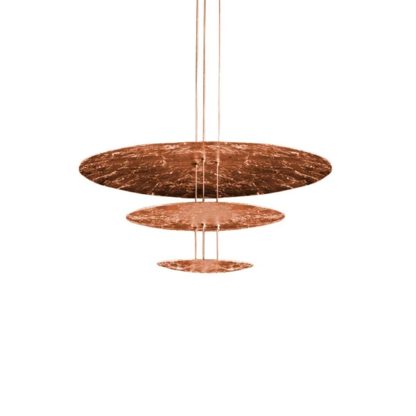 Catellani & Smith MACCHINA DELLA LUCE MOD. I - suspension - copper coloured leaf