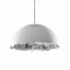 Catellani & Smith POSTKRISI 49 Ø 100 - suspension - silver leaf, white exterior