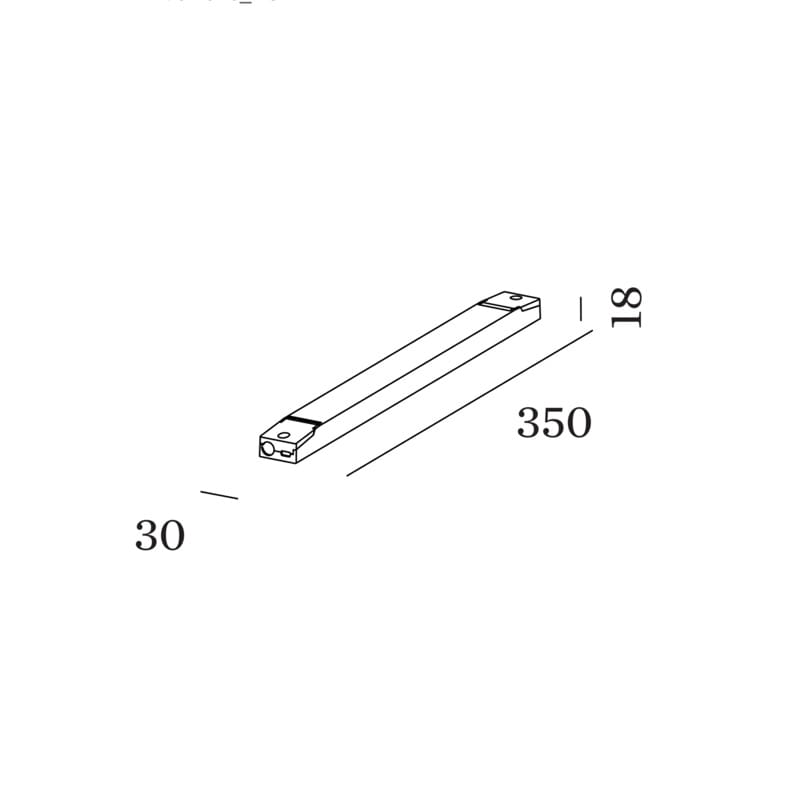 Wever e Ducrè TRACK PROFILE SURFACE 2m STREX system - black - Image 4