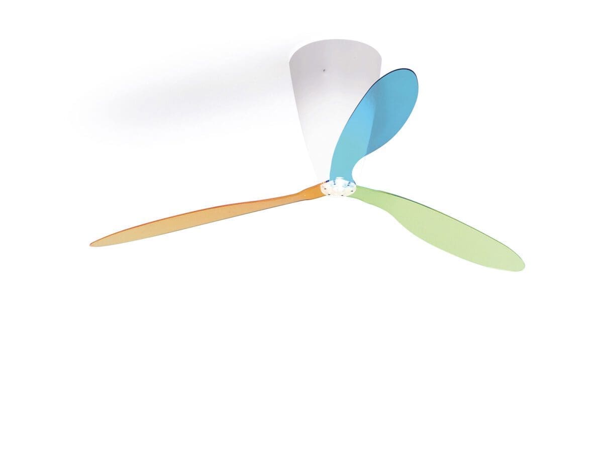 Luceplan BLOW D28 colored blades