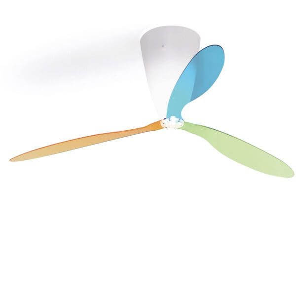 Luceplan BLOW D28 colored blades