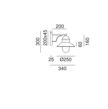 BORGO APPLIQUE DRITTO
