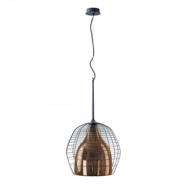 Lodes DIESEL LIVING WITH LODES - CAGE LARGE black bronze