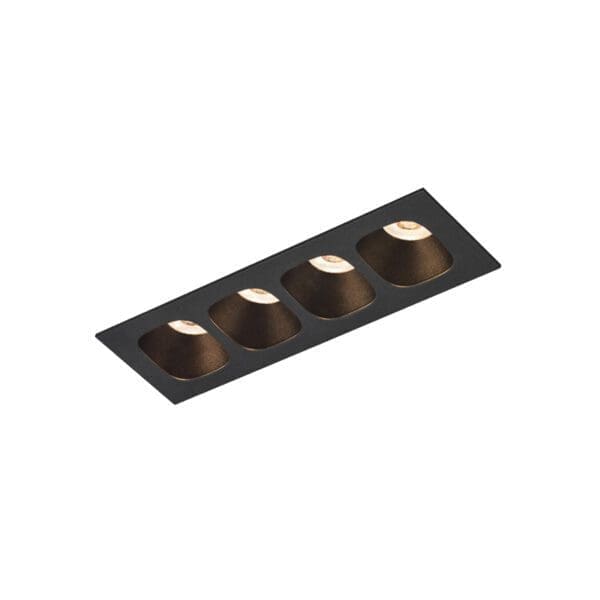 Wever e Ducrè PIRRO PETIT 4.0 - incasso a soffitto - 3000k - nero
