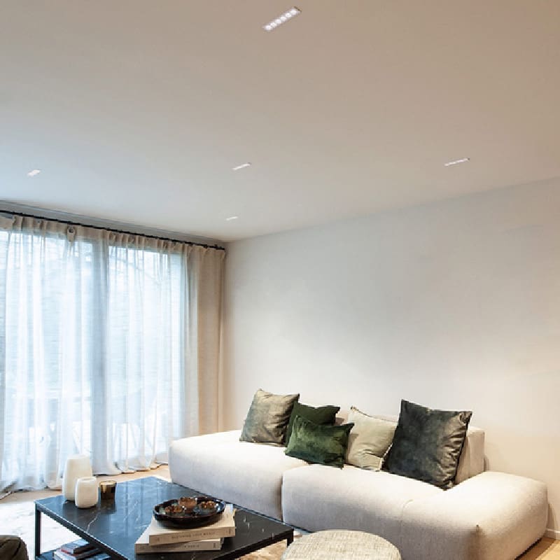 Wever e Ducrè PIRRO PETIT 6.0 - incasso a soffitto - 3000k - nero - immagine 2
