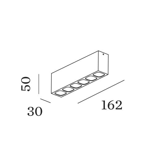 Wever e Ducrè PIRRO PETIT SURFACE 6.0 - soffitto - 3000k - bianco e nero - immagine 3