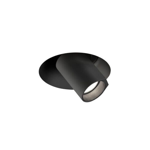 Wever e Ducrè BLIEK ROUND PETIT TRIMLESS 1.0 - incasso a soffitto - 3000k - nero