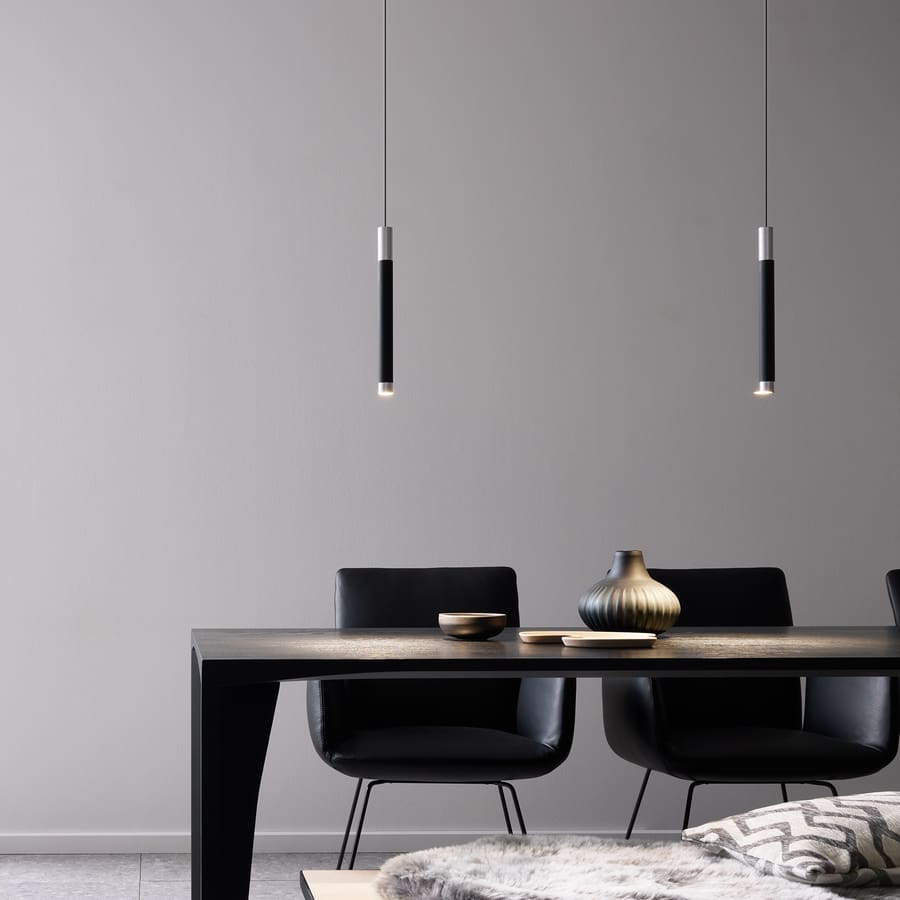 Wever e Ducrè TRACE SUSPENDED 1.1 - sospensione - 3000k - nero - immagine 2