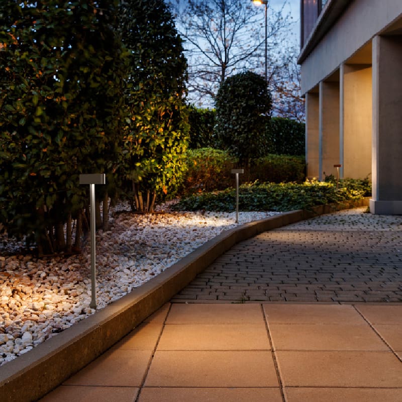 Wever e Ducrè KIOSK FLOOR 1.3 - terra - 3000k - grigio antracite - outdoor - immagine 2