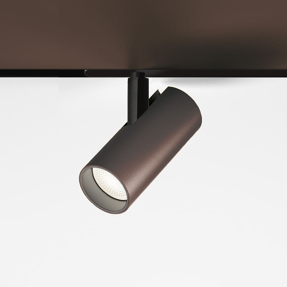 Artemide VECTOR MAGNETIC 55 - soffitto - 31° - 3000K - bronzo spazzolato