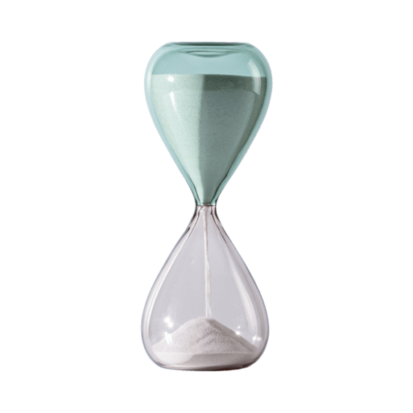 Venini CLESSIDRA 420.06 Rosa cipria Verde rio