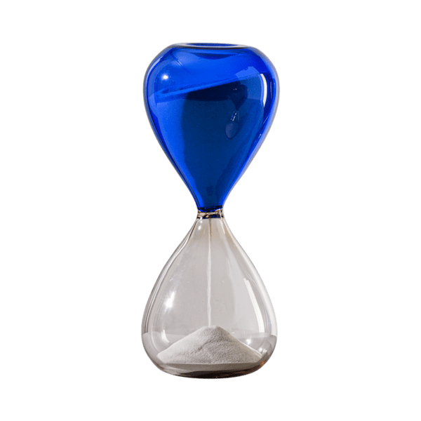 Venini CLESSIDRA 420.06 Rosa cipria Zaffiro