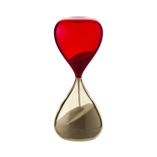 Venini CLESSIDRA 420.06 Pagliesco Rosso