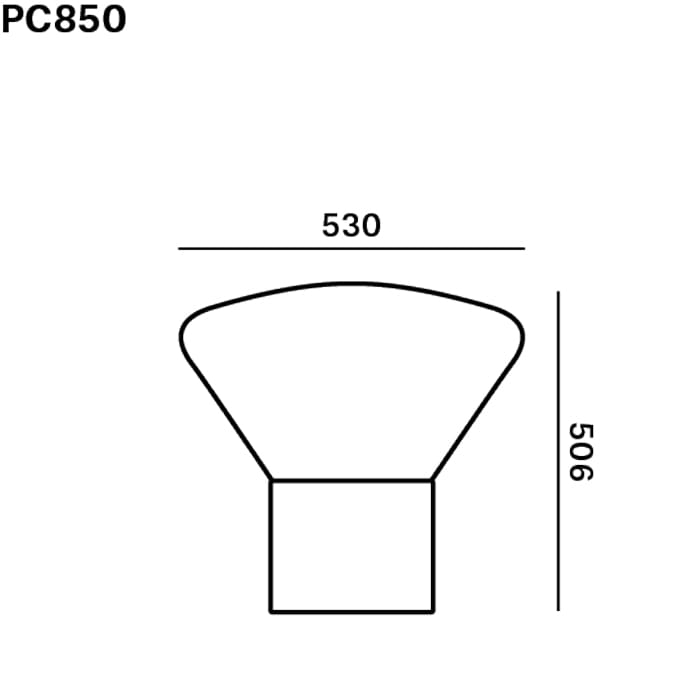 BROKIS MUFFINS wood 02 - tavolo - vetro opalino - base quercia europea - immagine 3
