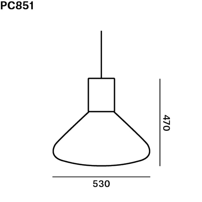 BROKIS MUFFINS wood 03B - sospensione - vetro trasparente - rosone quercia europea - immagine 3