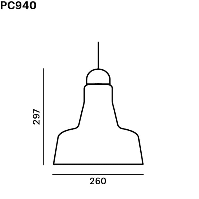 BROKIS SHADOWS XL PC940 - suspension - opaline glass - body and canopy in natural waxed european oak - Image 3