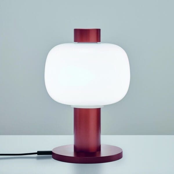 BROKIS BONBORI PC1164 piccola - tavolo/terra - vetro opalino triplex - struttura rame metallico